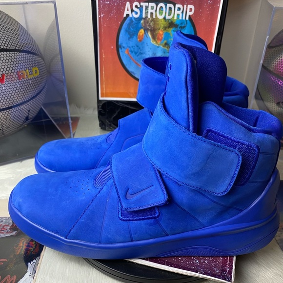 🆕 - Nike Marxman Premium Racer Blue - Size: M8/12 - Picture 6 of 13